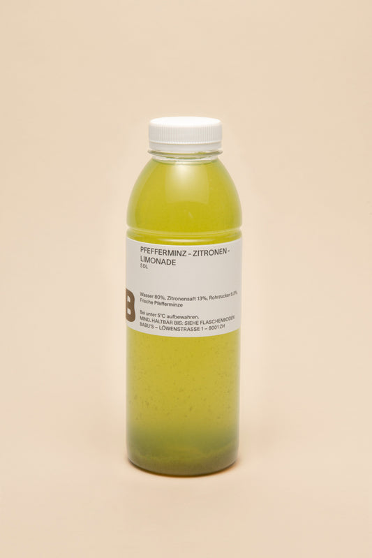 PFEFFERMINZ ZITRONEN LIMONADE