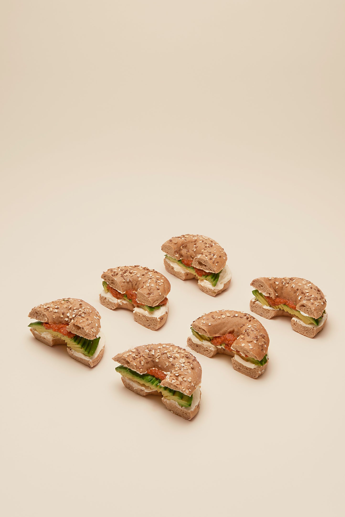 6 1/2 AVOCADO BAGEL