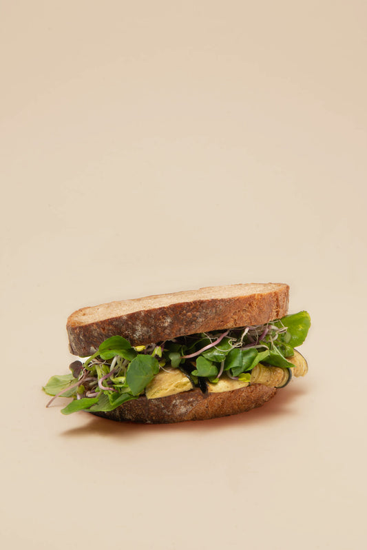 VEGANES ZUCCHINI SANDWICH